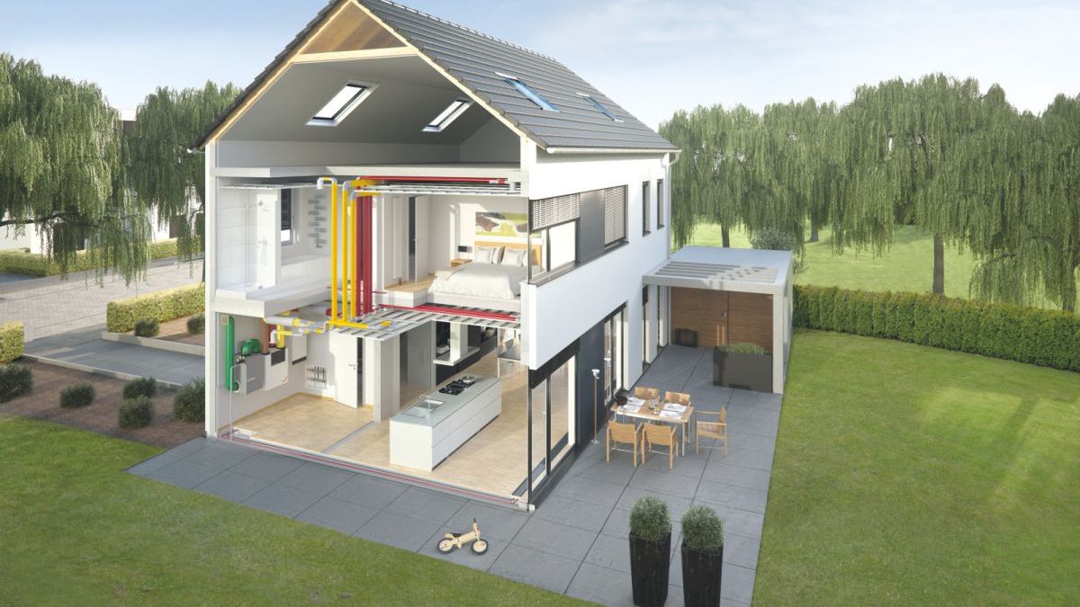 Die kontrollierte Wohnraumlüftung von der Planung über den Einbau bis zur Inbetriebnahme.