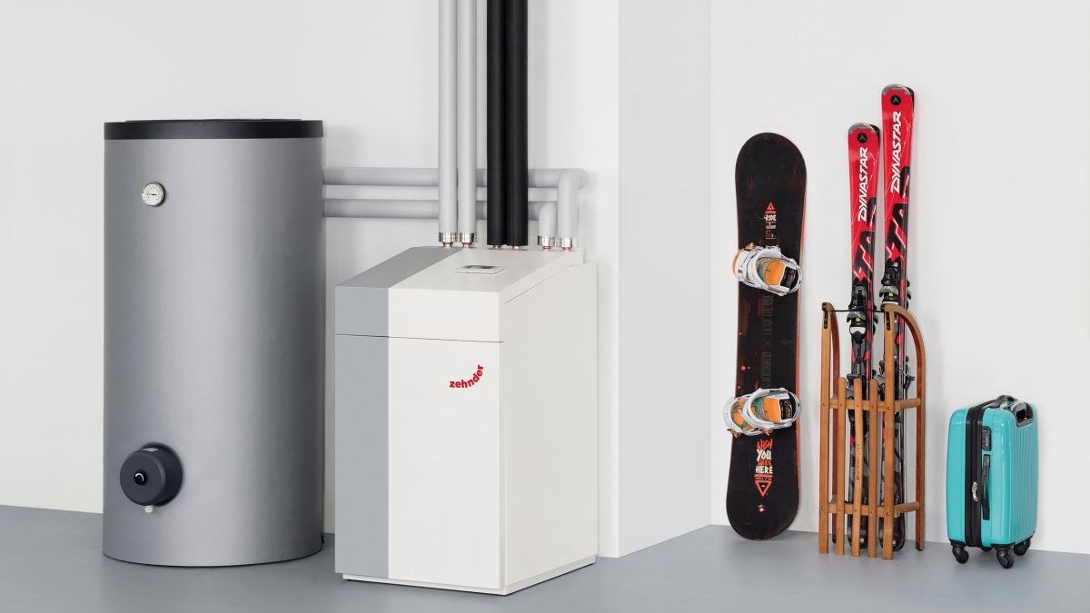 Ein System mit vollmodulierender Sole-Wasser Wärmepumpe