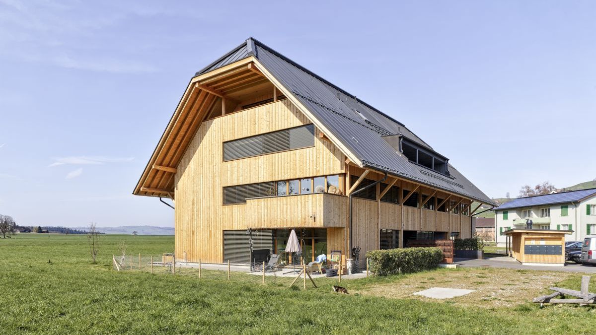 Modularer Holzbau mit flexibler Lüftungserweiterung - WAiSCH