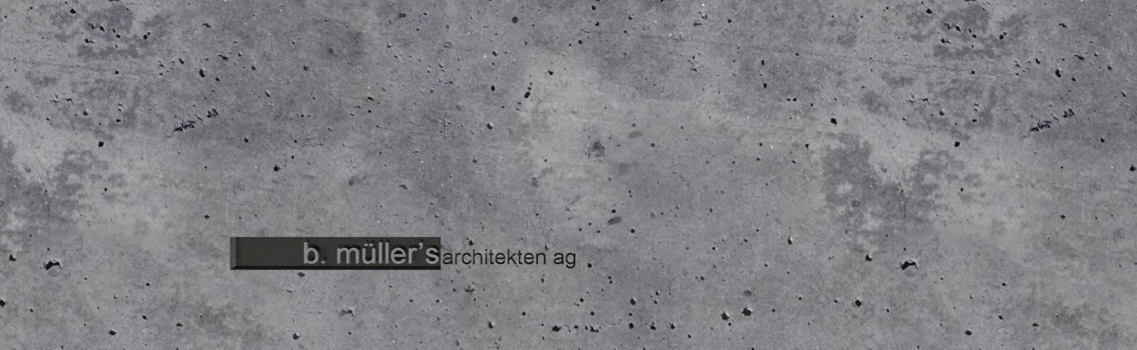 B. Müller's Architekten AG Background