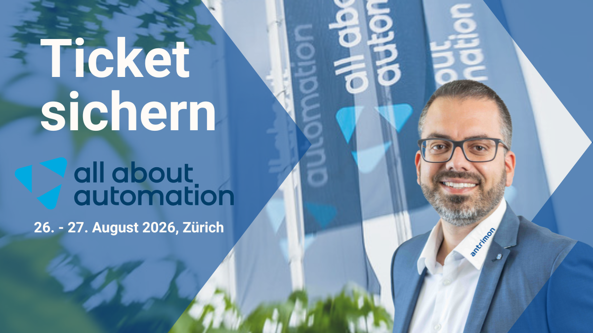 Antrimon an der all about automation Zürich - WAiSCH