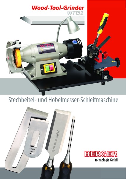 Die PROFI Stechbeitel- (Stechbeutel) und Hobelmesser-Schleifmaschine
WOOD-TOOL-GRINDER  WTG-1  –  «Swiss Quality»
Derzeit die absolut günstigste PROFI-Holzwerkzeugschleifmaschine auf dem Markt!
Für ein genaues und rationelles Arbeiten ist eine perfekt geschliffene, rasiermesserscharfe Werkzeugschneide ein Muss.
Mit unserer Schleifmaschine schärfen Sie Ihre Werkzeuge wie:
«Stechbeitel (Stechbeutel), Hobelmesser, Stemmeisen, Stecheisen»  schnell, einfach, genau und preiswert…