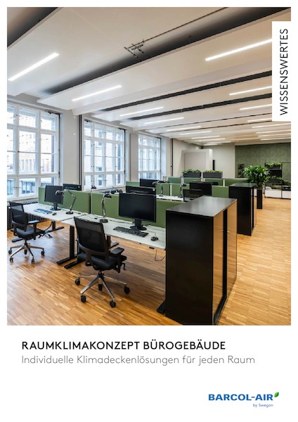Raumklimakonzept Bürogebäude