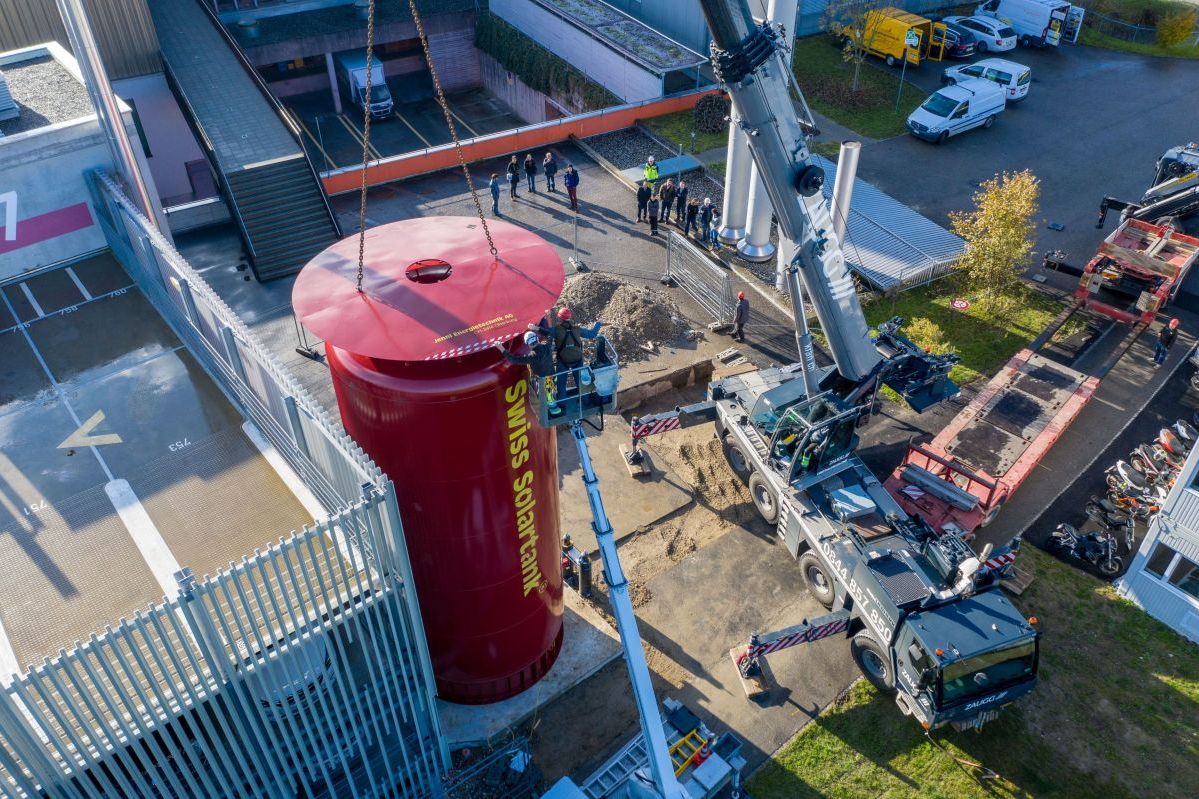 Grossspeicher | Energiespeicher für Wärmeverbund