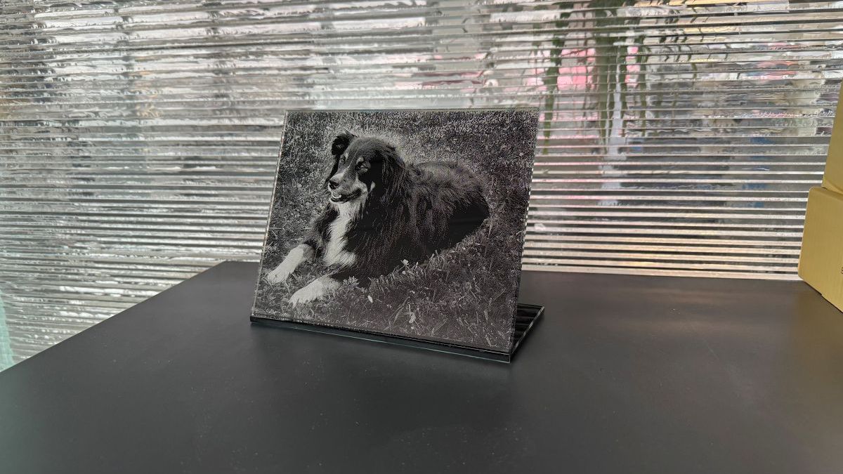 Glasbild