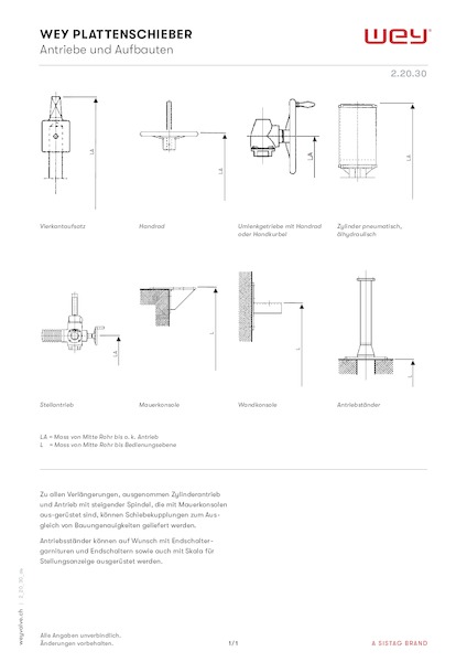 Antriebe und Aufbauten