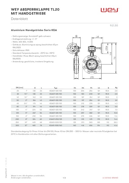 TL20 mit Handgetriebe