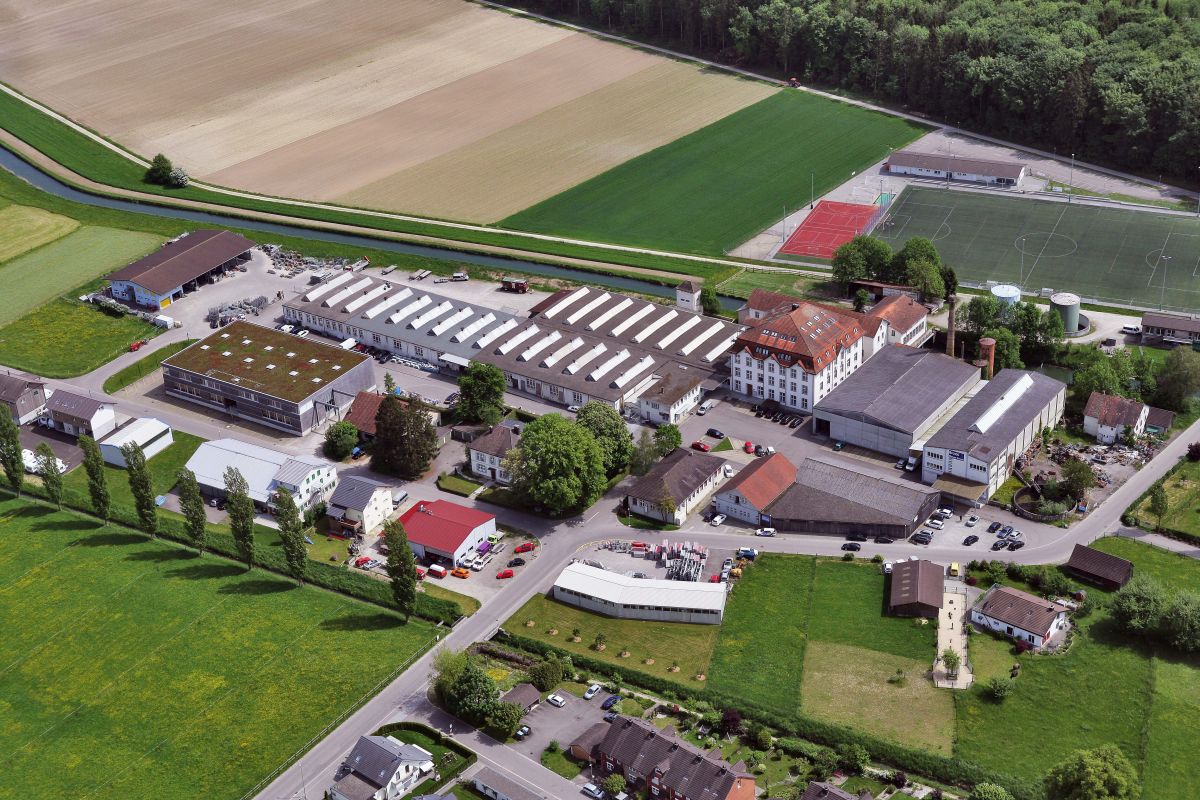 Top-Plast GmbH Flugaufnahme in Pfyn