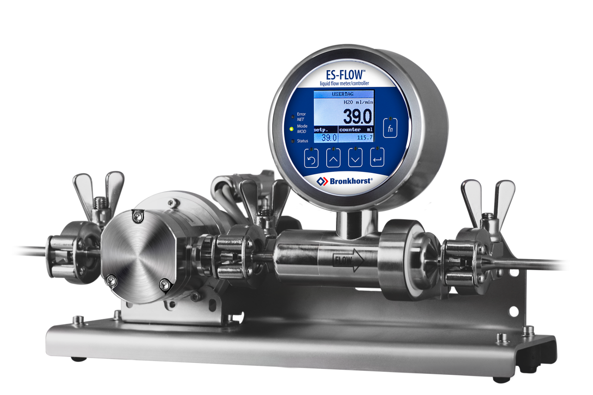 ES-FLOW Flüssigketisdurchflussregler- und messer