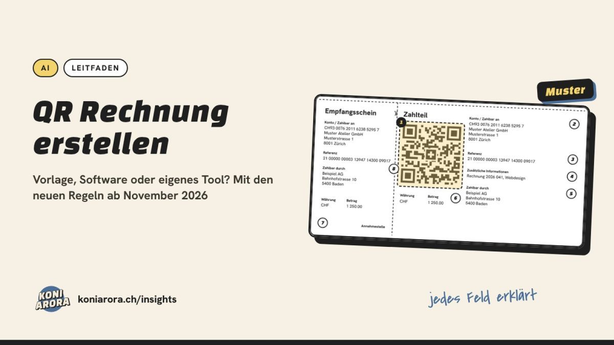 Titelbild zum Artikel «QR Rechnung erstellen»