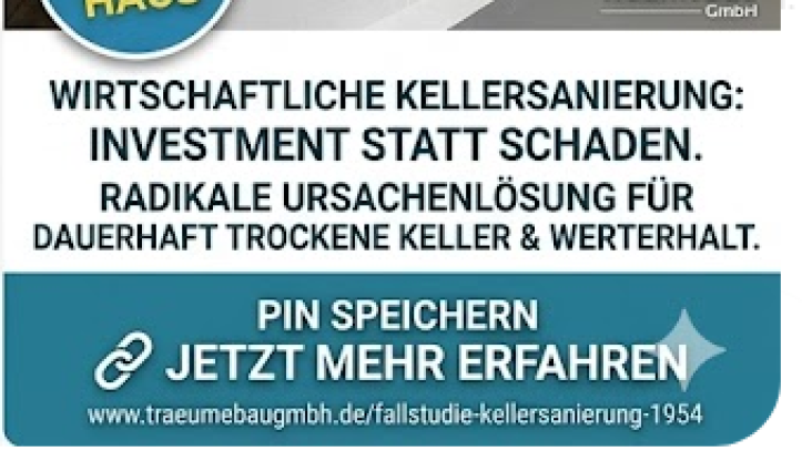 Die Kellersanierungs-Lüge: 
Warum Injektionen & Horizontalsperren physikalisch oft scheitern