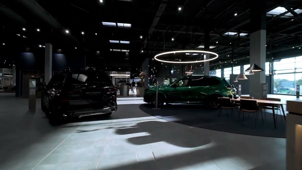 Für Hedin Automotive Schweiz in Dielsdorf durfte Skyframe Media den modernen Showroom sowie das Fi..