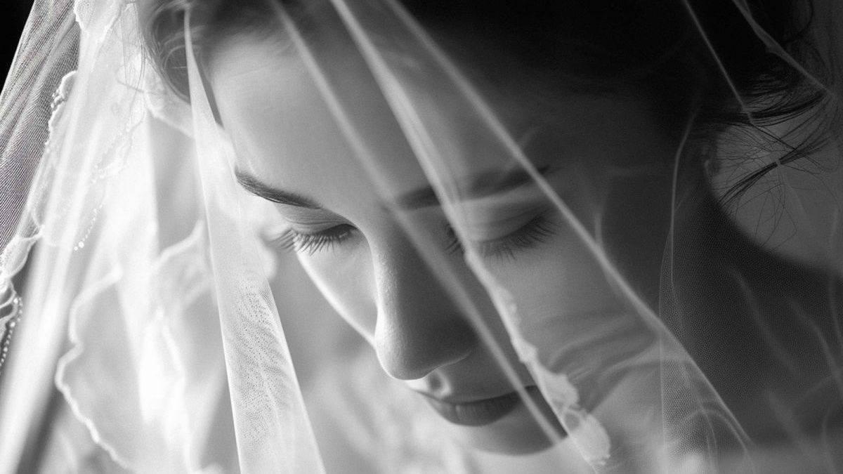 Braut mit Brautschleier, Hochzeitsfotografie, die-fotografin