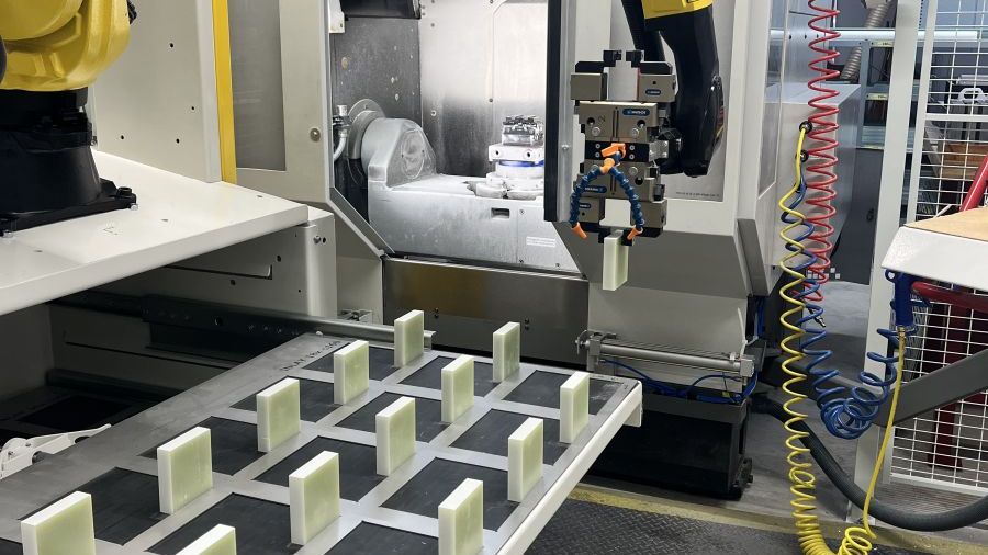 Automatisierte Hermle C600U (5-Achsen)