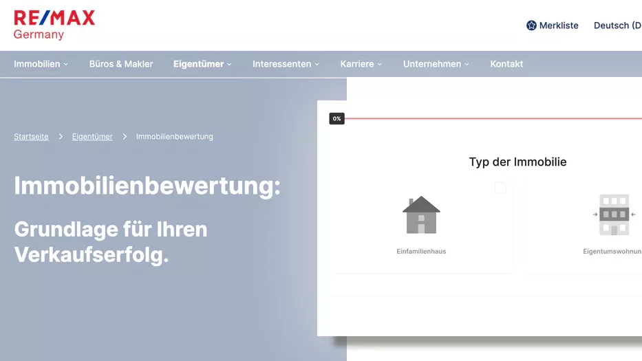 Intuitive Nutzerführung