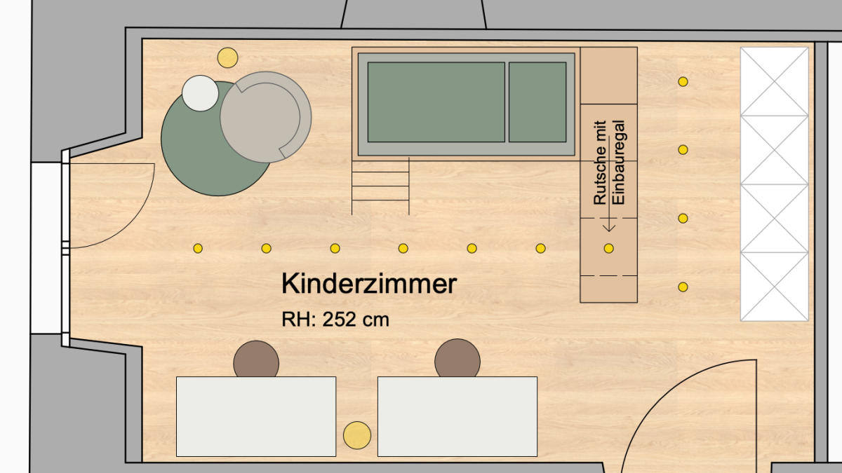 Kinderzimmer Variante 1