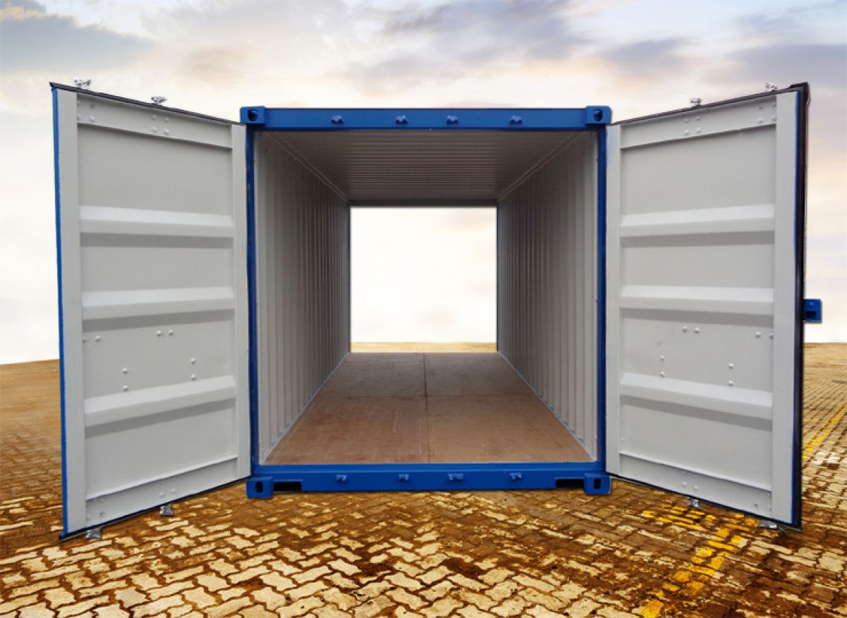 20 Fuss Double Door Container, NEU