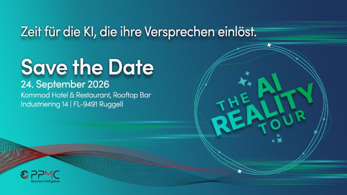 AI Reality Tour 2026: ppmc group bringt die Zukunft der Datenanalyse nach Liechtenstein - WAiSCH