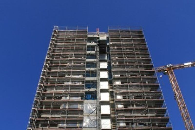 Personenaufzug MBA 2000-EU - Europaallee, Zürich (Bauaufzug)