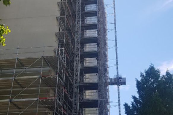Transportbühne MBC 2300 - Novartis Basel (Bauaufzug)