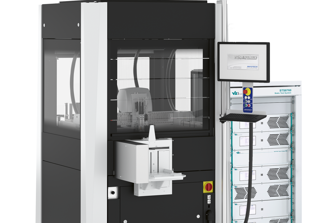 KGD-Tester von Infotech zusammen mit VX Instruments