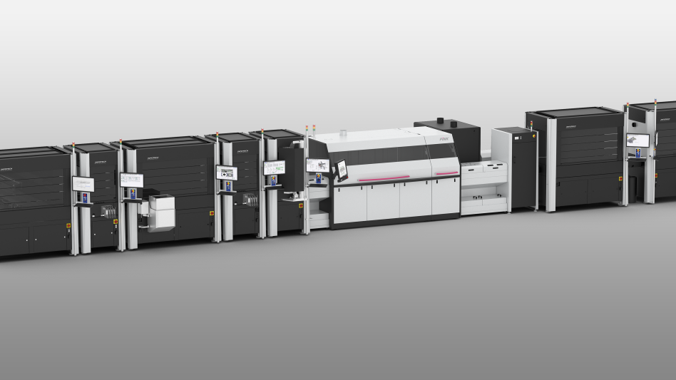 Infotech Produktionslinie mit Sinterofen