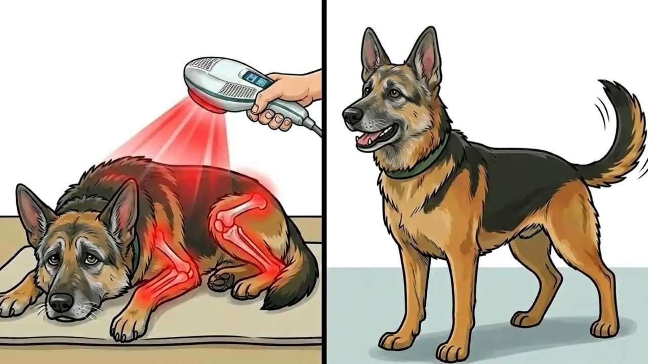 Anwendungsbeispiele für Therapielaser beim Hund