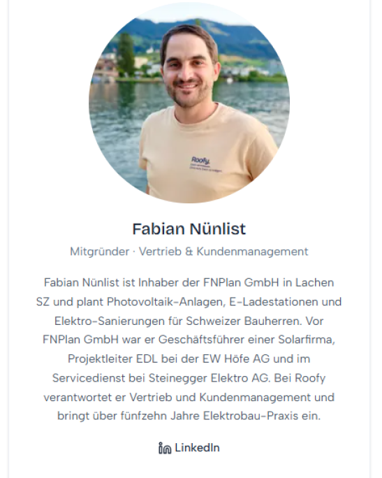 Fabian Nünlist - Roofy-Dach vermessen. Ohne aufs Dach zu steigen
