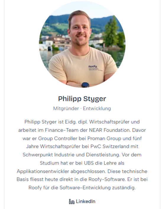 Philipp Styger - Roofy-Dach vermessen. Ohne aufs Dach zu steigen