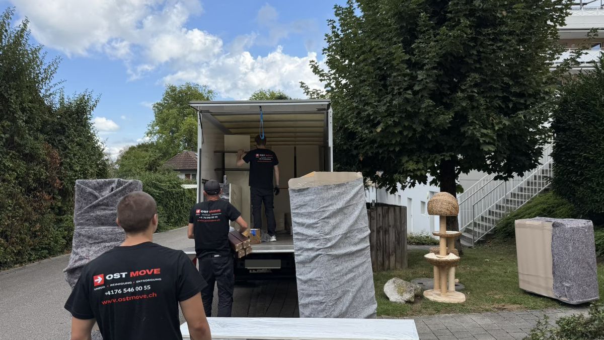Umzug in St. Gallen & Ostschweiz – professionell mit OSTMOVE - WAiSCH