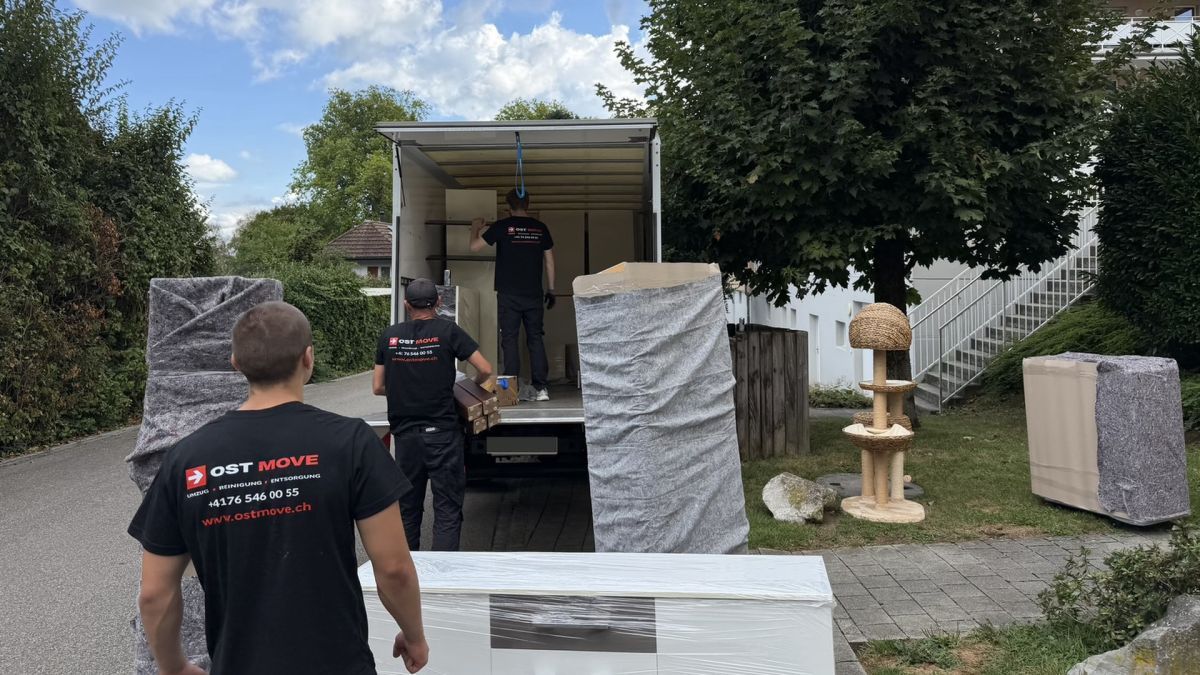 Wohnungsumzug von Herisau nach Wetzikon ZH – OSTMOVE - WAiSCH